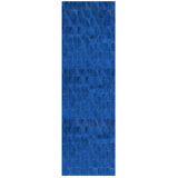 Geometric Area Rug in Blue/Black