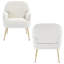 Chaise de salon rembourrée en velours Comfy-77007449-77007428