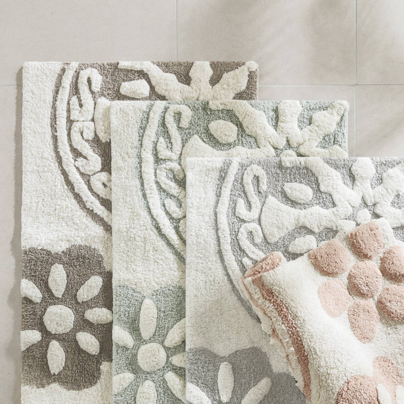 Tapis pour salle de bain Casablanca, Sauge