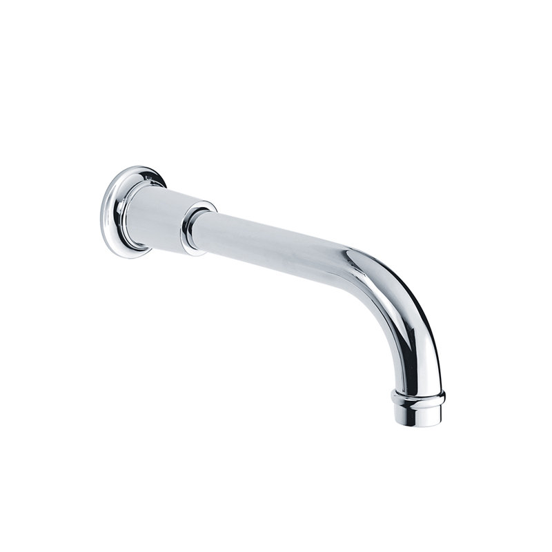 Bec de baignoire mural Fleetwood, Chrome poli
