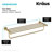 Elie Metal Accent Shelf with Towel Bar-73196571