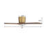 Plafonnier encastré blanc standard 42 po à 3 pales en bois massif avec télécommande-455798533-455798536-455798537