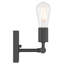 Applique murale 1 lumière Virgin - finition noir mat-1372202397