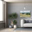 «Epic Graffiti» «Valley Retreat» par Danhui Nai, art mural sur toile-921455853