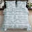 5-Piece Oversized Jacquard Matelasse Leaf Damask Bedspread Set-116262351-116262346