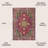 Brooklyn Geometric Medallion Red/Pink Rug-1765071827
