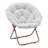 Foldable Round Saucer Chair Portable Papasan Chair Lounge Chair Accent Chair for Bedroom Living Room-1110185528-1110185526-1137783173