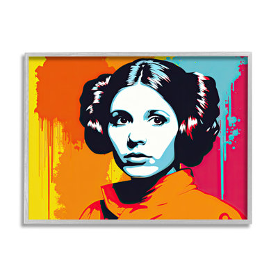 «Ba-986», encadrée «Urban Pop Sci-fi Woman» par Birch & Ink