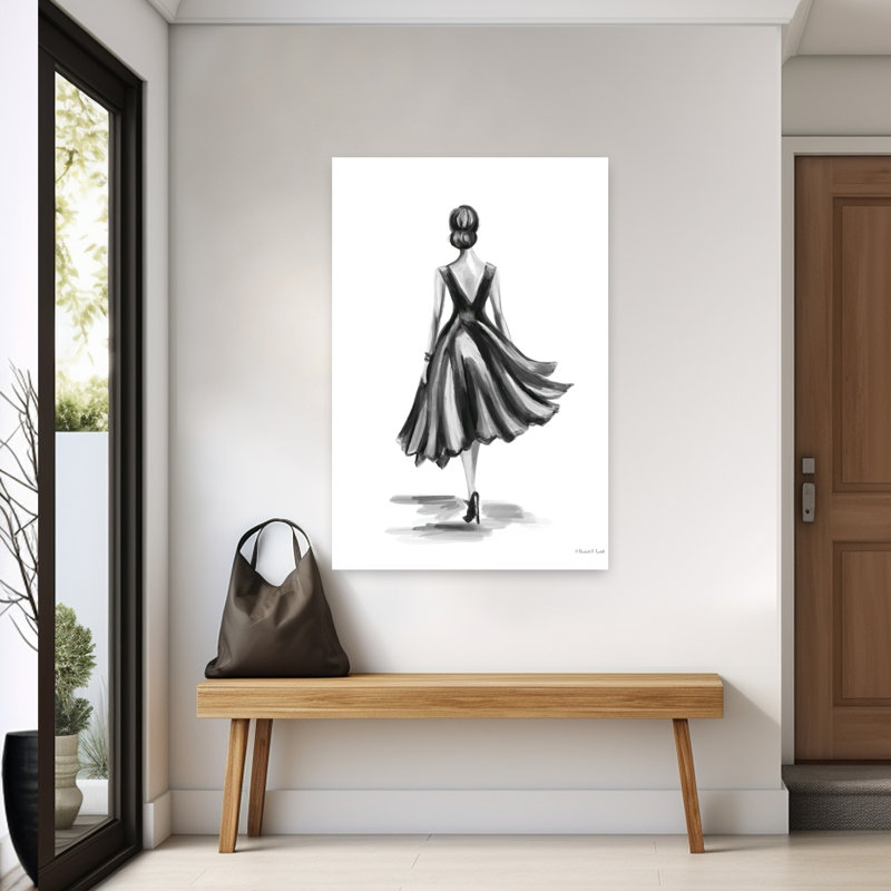 Classy Lady, art contemporain, H 60 po x l 40 po