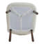 Kepper Upholstered Armchair with Footstool