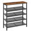 Metal 5-Tier 20 Pairs Shoe Rack-639638786