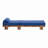 Patio Chaise Lounge Chair with Side Tray-1194152932