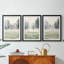 LANDSCAPES Series LXIV - Impression encadrée sur mesure de qualité supérieure - 3 pièces-267563772-267563775