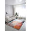 Tapis orange touffeté à la main