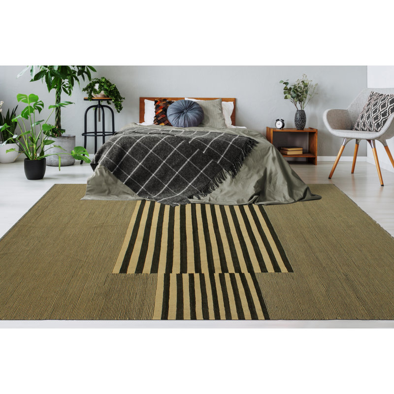 Tapis noué à la main One-of-a-Kind Janieka