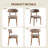 Amarachi Upholstered Solid Wood Dining Chair Side Chair-2131902370