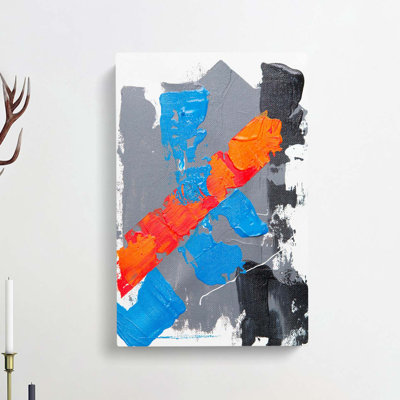 Abstract Art Painting Vol.365 by S.Johnson - Wrapped Canvas