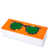 Orange / vert / blanc sélectionné