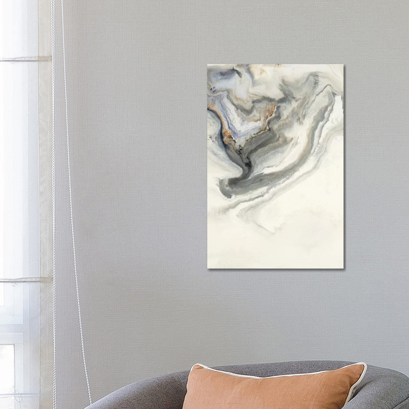 Untitled Gray/Brown by Corrie LaVelle - Wrapped Canvas Gallery-Wrapped Canvas Giclée, 152.5 cm H x 101.5 cm W