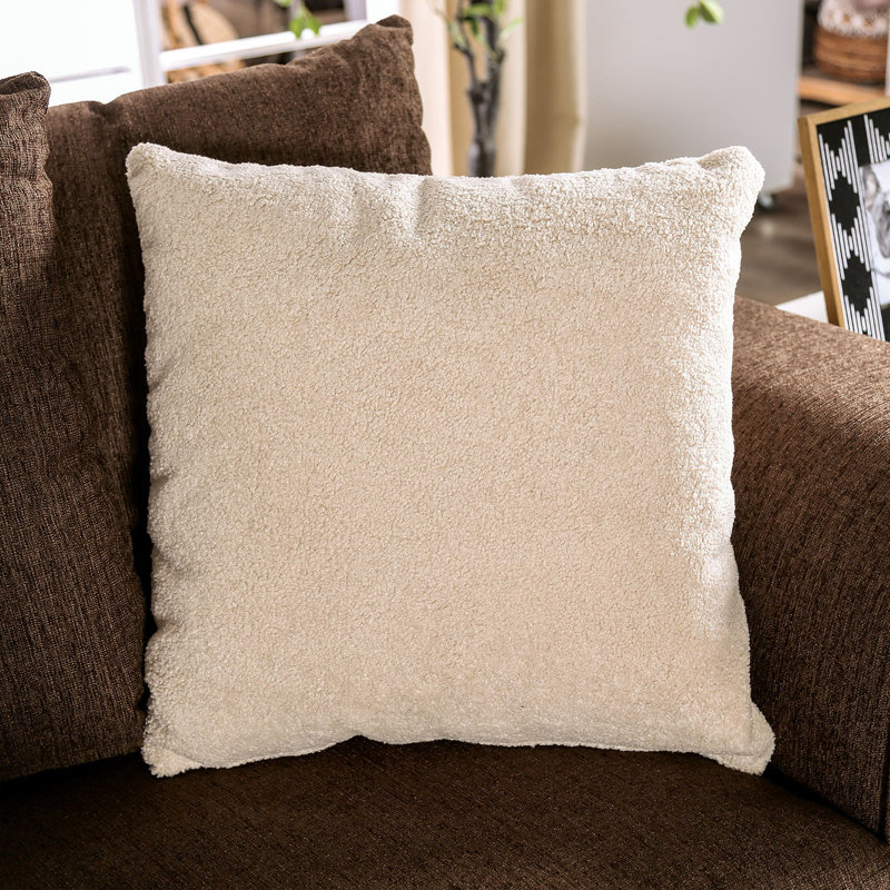 91.4" W Transitional Sofa, Chocolate/Tan