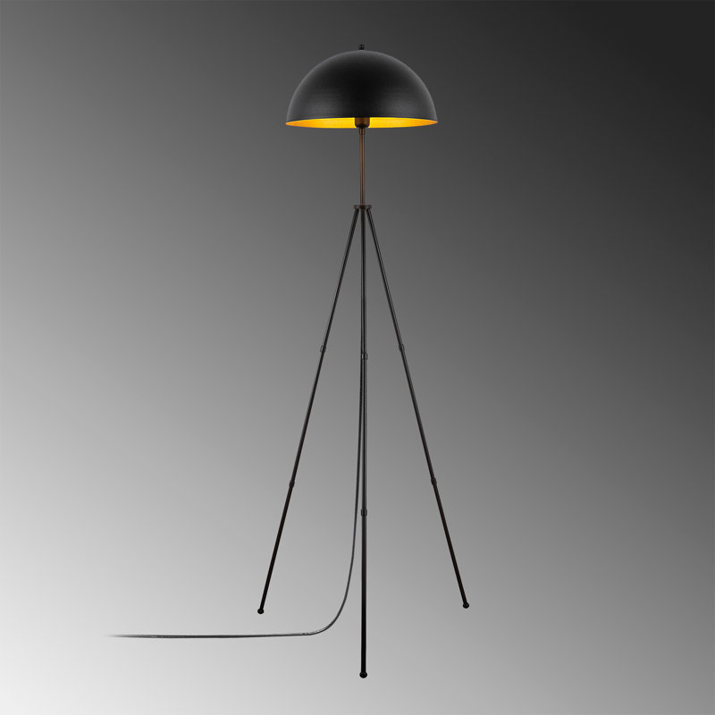 Lampe trépied 67 "phuket, Noir