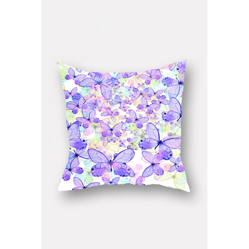 Housse de coussin Terri, Violet