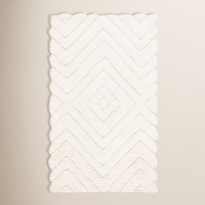 Dabria Hand-Woven Chevron Wool Rug