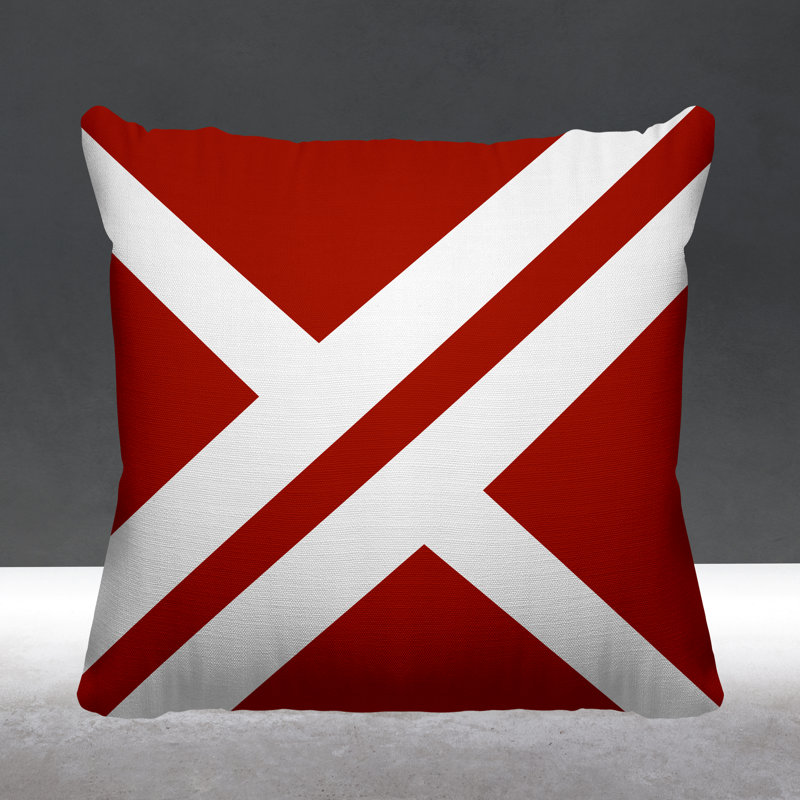 Coussin intérieur / extérieur Timber, Jaune, L 15 po x H 15 po