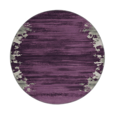 Tapis intérieur et extérieur brun Watercolor