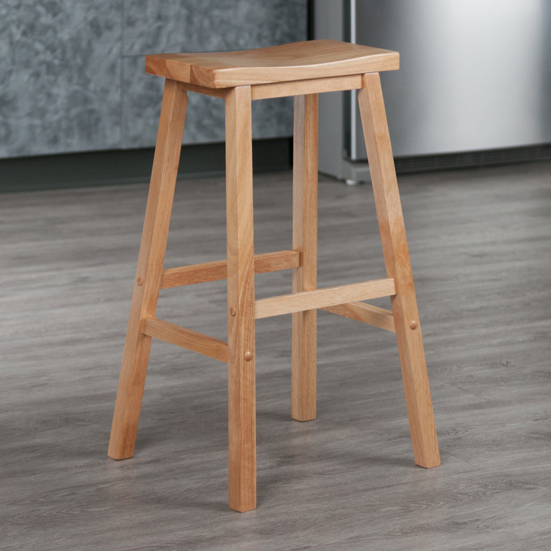 Tabouret de comptoir et de bar Irieana, Naturel, Tabouret de bar (siège d'une hauteur de 29 po)