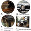 «Noir Vintage Car Elegance», reproduction d'art sur toile rétro-95871616-95871619