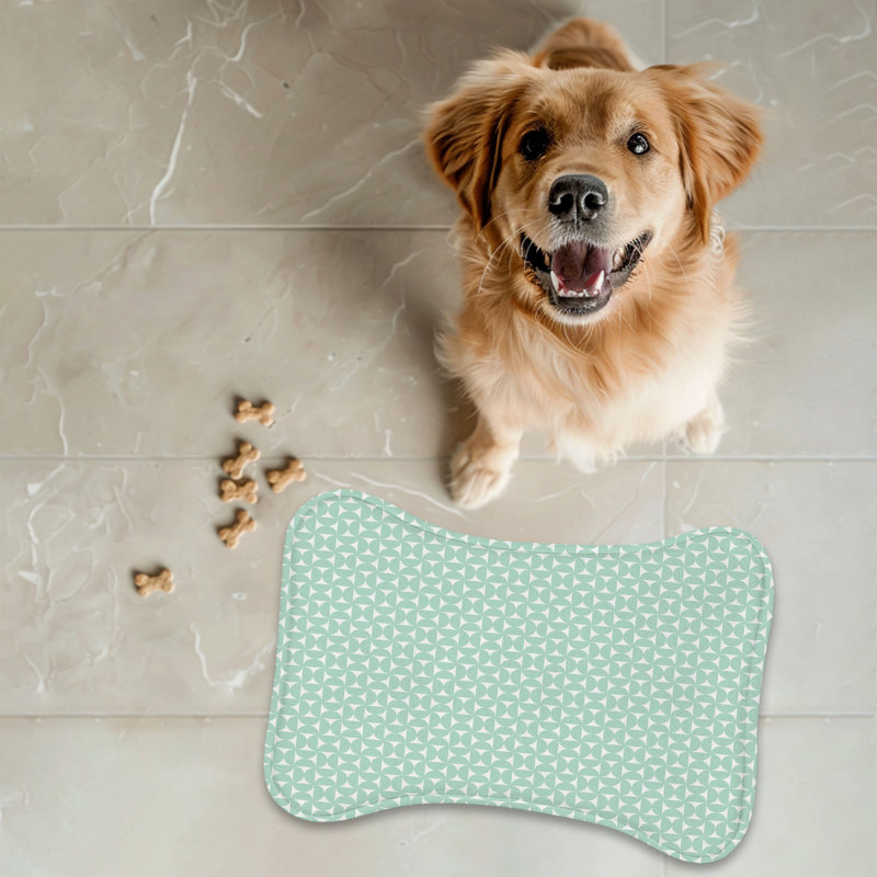 Tender Pastels - 1 Piece Bone Shape Feeding Mat