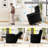 37'' W Power Lift Recliner Chair, Round Plush Faux Fur Footrest,Sturdy For Living Room&Bedroom-1036619284