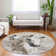 Machine Washable Indoor/Outdoor Cinead ACN1719 Ivory Rug