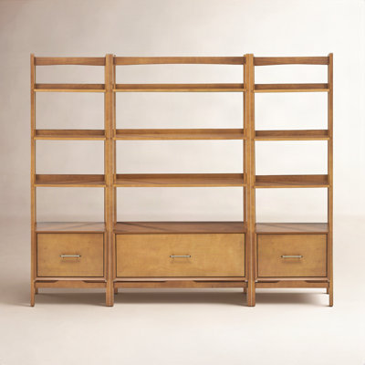 Stiles Wide Ladder Bookcase