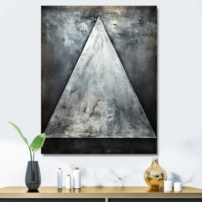 " Triangle Trance Shimmering Silver II "
