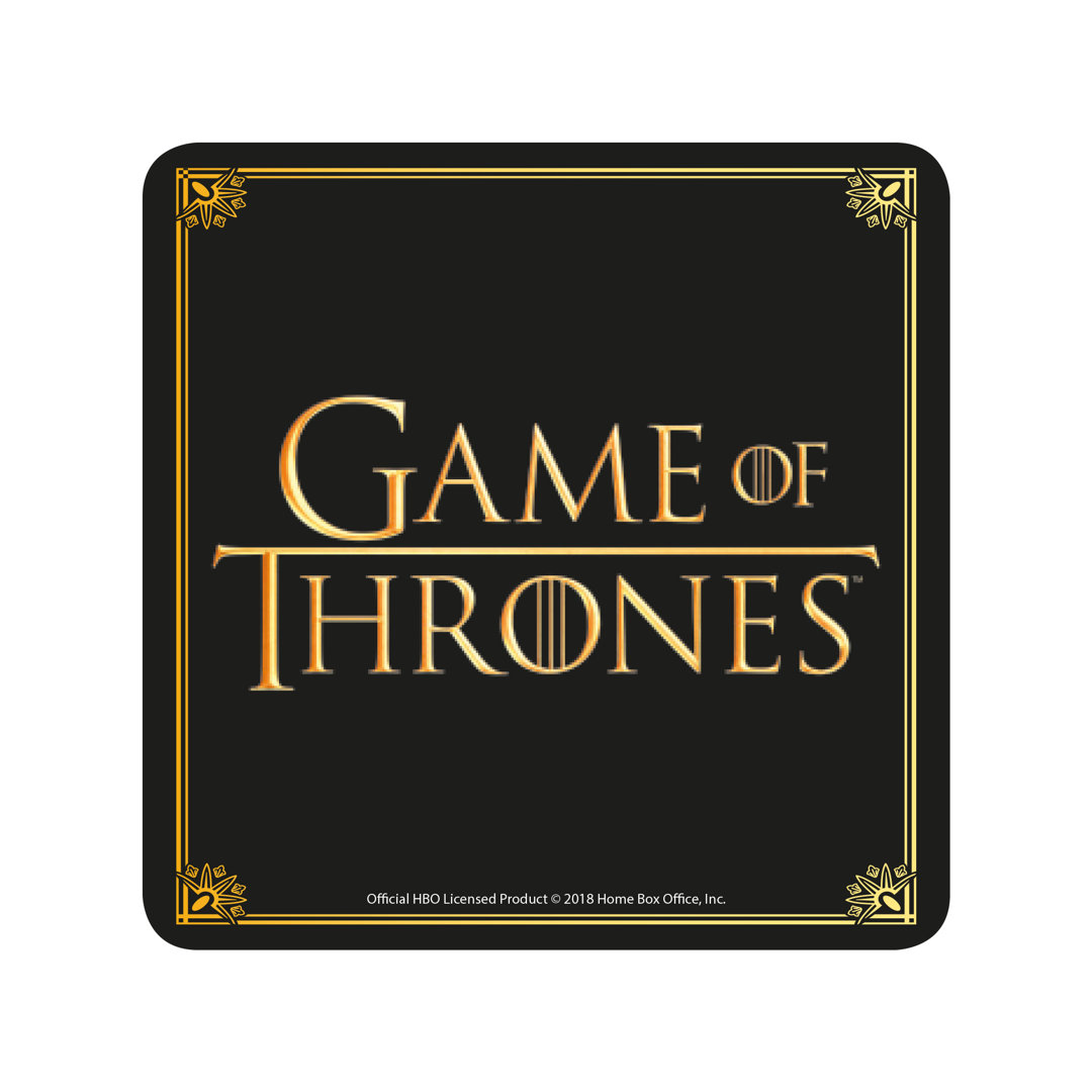 Untersetzer Single - Game Of Thrones (Logo)