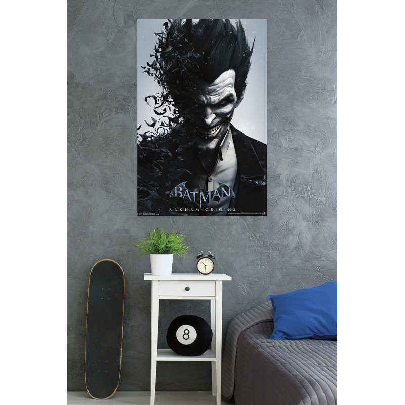 Arkham origines-impression sur papier portrait
