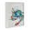 Crabe bleu avec motifs abstraits, estampe numérique, conception de Stacy Gresell
