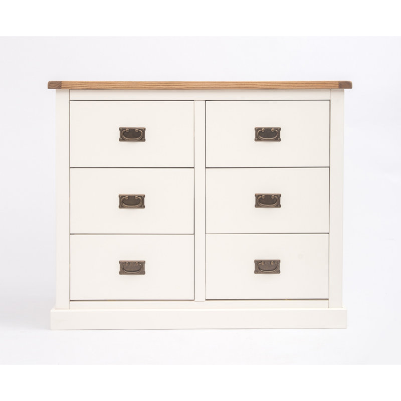 Abu 110cm W 6 - Drawer Chest of Drawers