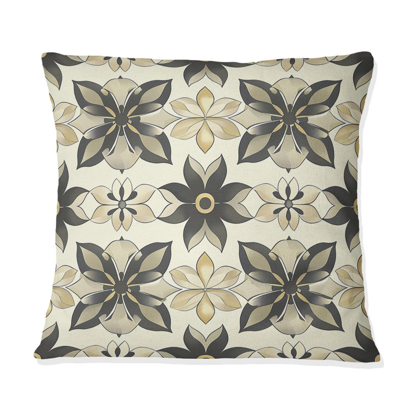 Coussin Brown, H 16 po x l 16 po