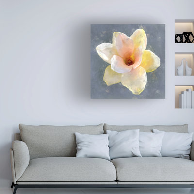 Bolog Emma Eve Cunningham Flower 19 - Yellow Sunrise Magnolia Canvas Art