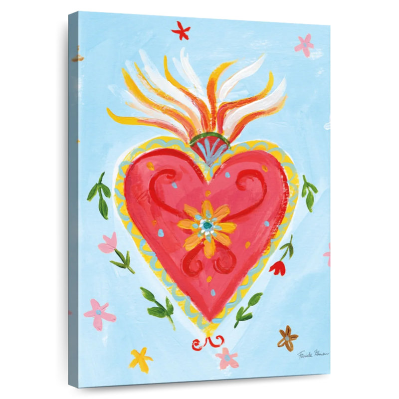 Hardie Frida's Heart I, 24" H x 16" W