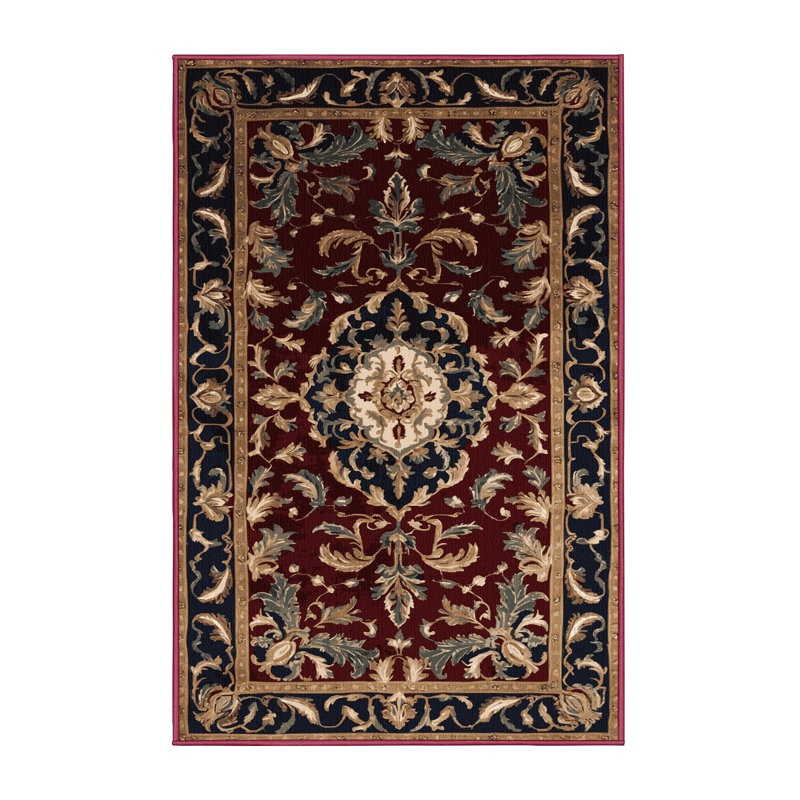 Tapis brun français lavable à la machine, Tapis de couloir 2 pi x 5 pi