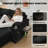 95" Sleeper Sectional Sofa with Pull-Out Bed, Convertible L-Shaped Couch with Reversible Storage Chaise, USB Ports, Cup Holders & Side Table for Living Room, Apartment-105031082