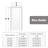 1 Lite Mirrored Prefinished Door Slab Solid Manufactured Wood Core Standard Door-93495536