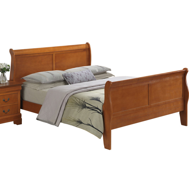 Citronelle Bed, Full, Light Oak