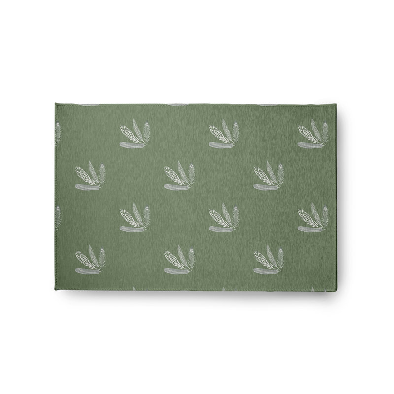 Tapis gris en chenille tissé à la machine Heylee, Rectangle 2 pi x 3 pi