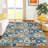 Machine Washable Indoor/Outdoor Chantille ACN2553 Patchwork Rug-1617704153-1617704134