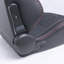 Fauteuil inclinable et ergonomique en cuir-1042537